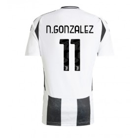 Pánské fotbalový oblečení Juventus Nicolas Gonzalez #11 Domácí košile 2024-25 Krátkým Rukávem